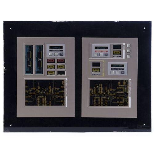 Lot # 1203: Star Trek: Enterprise (T.V. Series, 2001 - 2005) - Framed Enterprise NX-01 Control Console