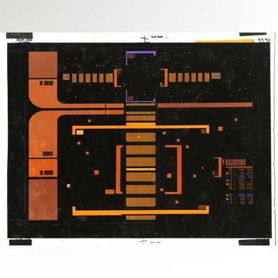 Lot # 1227: Star Trek: First Contact (1996) - U.S.S. Enterprise NCC-1701-E Bridge LCARS Panel