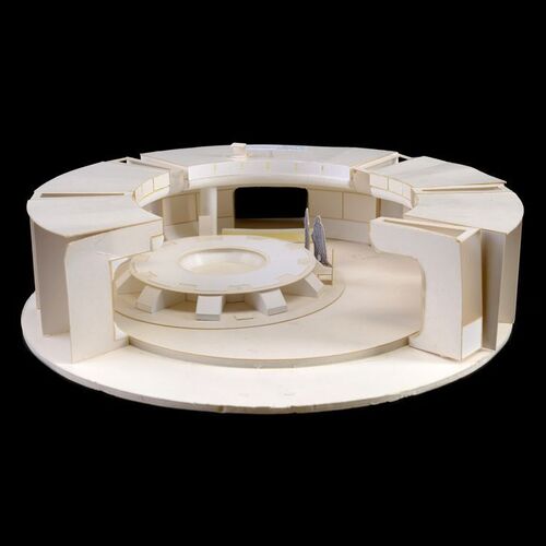 Lot # 1246: Star Wars: The Phantom Menace (1999) - Chancellor Palpatine's (Ian McDiarmid) Suite Art Department Model