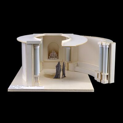 Lot # 1247: Star Wars: The Phantom Menace (1999) - Queen Amidala's (Natalie Portman) Living Room Art Department Model
