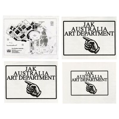 Lot # 1257: Star Wars: Revenge Of The Sith (2005) - Art Department Signs and Studio Map