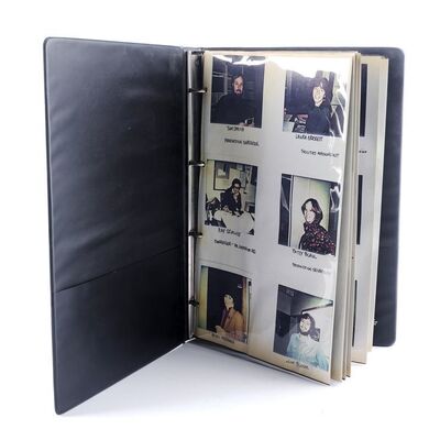 Lot # 1277: Star Wars: The Empire Strikes Back (1980) - Industrial Light & Magic (ILM) Personnel Binder with Polaroids and Printed Photos