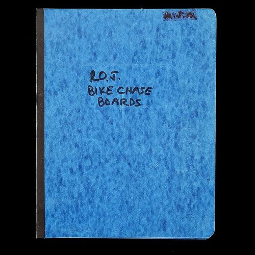 Lot # 1286: Star Wars: Return Of The Jedi (1983) - Full Set of Industrial Light & Magic (ILM) Bike Chase Storyboards