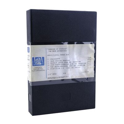 Lot # 1296: Star Wars: Caravan Of Courage: An Ewok Adventure (1984) - 3/4" Videocassette Tape Press Kit