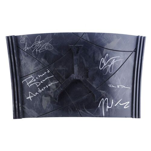 Lot # 1305: Stargate SG-1 (T.V. Series, 1997 - 2007) - Cast-Autographed Abydos Glyph