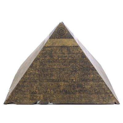 Lot # 1310: Stargate (1994) - Ra's (Jaye Davidson) Pyramid Ship Model Miniature