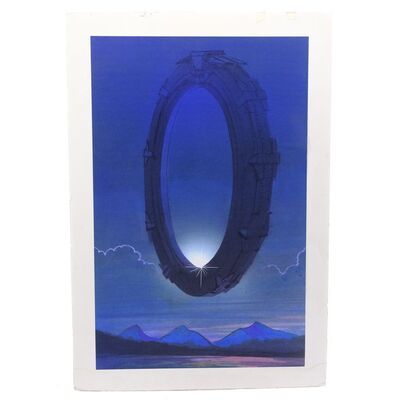 Lot # 1312: Stargate (1994) - Printed and Hand-Illustrated Poster Concept Artwork