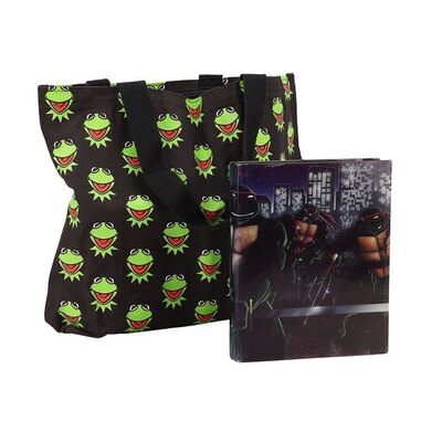 Lot # 1346: Teenage Mutant Ninja Turtles (1990)/Jim Henson Productions - BAFTA Collection: Eastman and Laird-Autographed Limited Edition Comic Book and Crew Bag