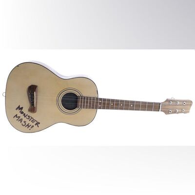 Lot # 1348: Tenacious D: The Pick Of Destiny (2006) - JB's (Jack Black) Rubber Stunt "Monster Mash" Guitar