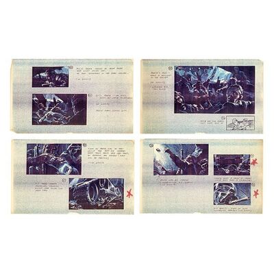 Lot # 1353: The Terminator (1984) - Set of Printed Future War Storyboards 23: The Terminator (1984) - 32