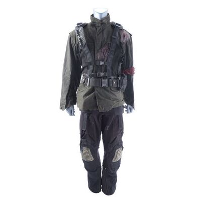 Lot # 1355: Terminator 4: Salvation (2009) - John Connor's (Christian Bale) Final Battle Costume
