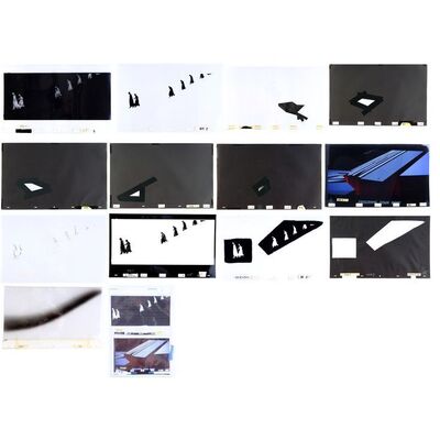 Lot # 1380: Tron (1982) - Set of 12 Kodaliths and Two Image Prints