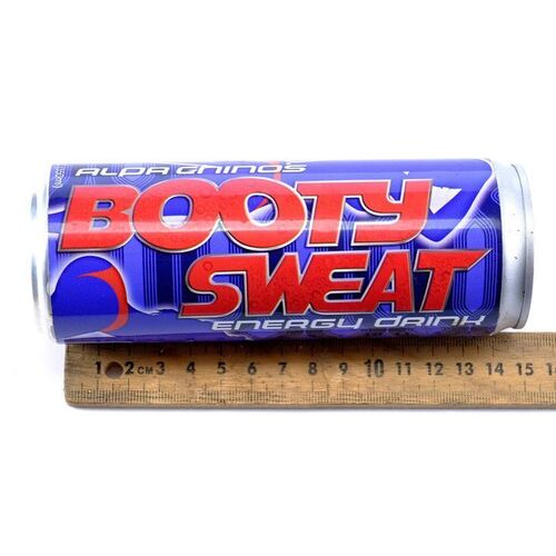 Lot # 1382: Tropic Thunder (2008) - Alpa Chino's (Brandon T. Jackson) Booty Sweat Energy Drink