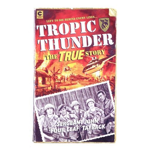 Lot # 1384: Tropic Thunder (2008) - Cody's (Danny McBride) Tropic Thunder Book