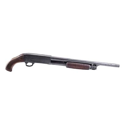 Lot # 1385: Tropic Thunder (2008) - Kirk Lazarus' (Robert Downey, Jr.) Stunt Ithaca 37 Shotgun