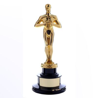 Lot # 1388: Tropic Thunder (2008) - Tugg Speedman's (Ben Stiller) Best Actor Award