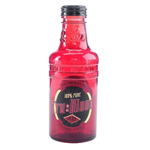 Lot # 1396: True Blood (T.V. Series, 2008 - 2014) - "Tru Blood" Bottle