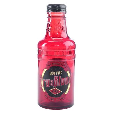 Lot # 1396: True Blood (T.V. Series, 2008 - 2014) - "Tru Blood" Bottle