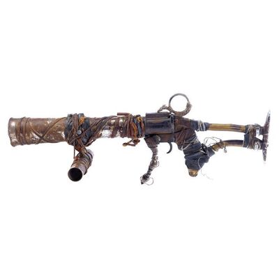 Lot # 1420: Waterworld (1995) - Nord's (Gerard Murphy) Screen-Matched Gun