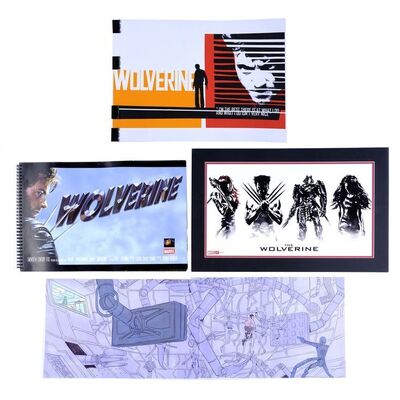 Lot # 1433: X-Men Origins: Wolverine (2009)/ The Wolverine (2013) - Style Guide, Art Portfolio and Limited Edition Print