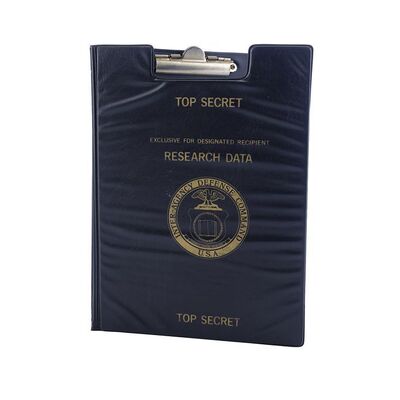 Lot # 1435: Wonder Woman (T.V. Series, 1977 - 1979) - Colonel Steve Trevor's (Lyle Waggoner) Clipboard