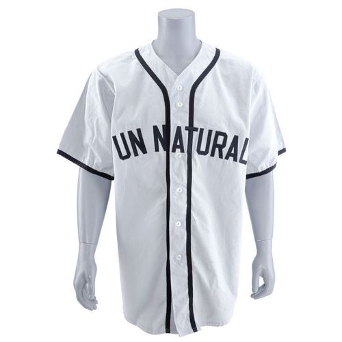 Lot # 1441: The X-Files (T.V. Series, 1999) - Chris Carter-Autographed "Unnatural" Baseball Jersey Crew Gift