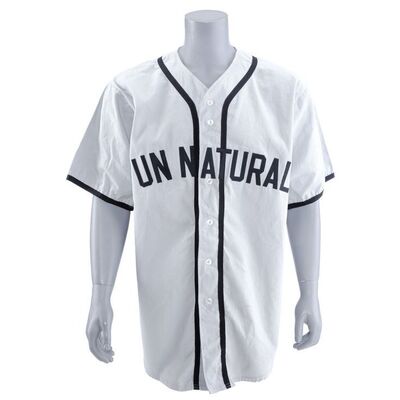 Lot # 1441: The X-Files (T.V. Series, 1999) - Chris Carter-Autographed "Unnatural" Baseball Jersey Crew Gift