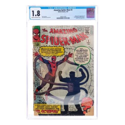 Lot # 1466: Marvel Comics - The Amazing Spider-Man No. 3 CGC 1.8