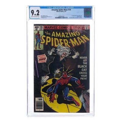 Lot # 1471: Marvel Comics - The Amazing Spider-Man No. 194 CGC 9.2