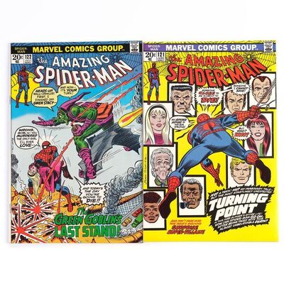 Lot # 1479: Marvel Comics - The Amazing Spider-Man No. 121 and 122
