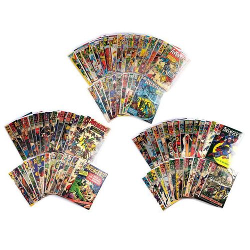 Lot # 1488: Marvel Comics - Avengers No. 3-100 [Qty. 87]