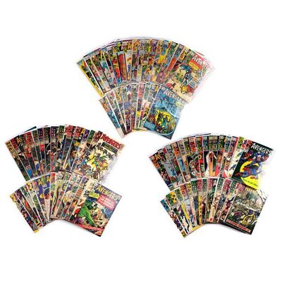 Lot # 1488: Marvel Comics - Avengers No. 3-100 [Qty. 87]