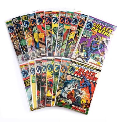 Lot # 1490: Marvel Comics - Black Panther Lot: Jungle Action No. 5-24 [Qty. 20]