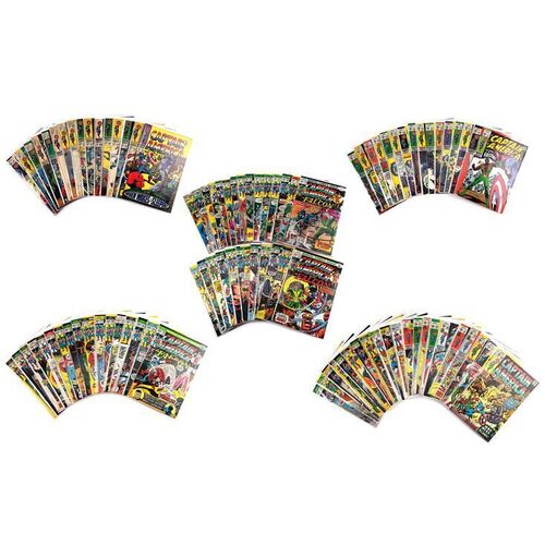 Lot # 1492: Marvel Comics - Captain America No. 101-200 [Qty. 96]