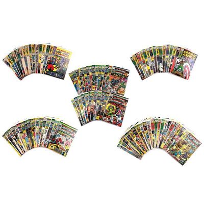 Lot # 1492: Marvel Comics - Captain America No. 101-200 [Qty. 96]