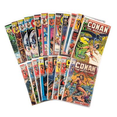 Lot # 1494: Marvel Comics - J.W. Rinzler Collection: Conan the Barbarian No. 1-37 [Qty. 20]
