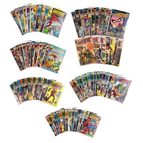Lot # 1496: Marvel Comics - Daredevil No. 4-99 [Qty. 89]