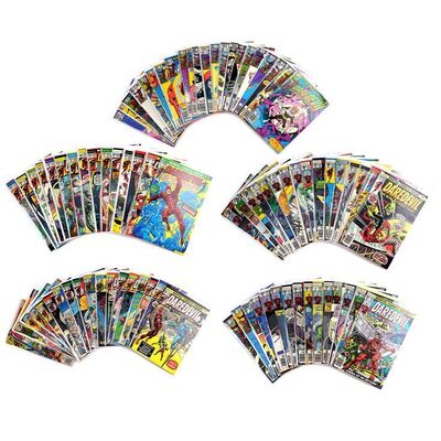 Lot # 1497: Marvel Comics - Daredevil No. 100-190 [Qty. 86]