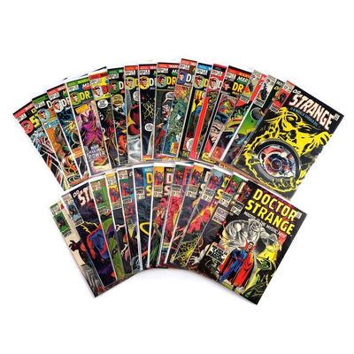 Lot # 1498: Marvel Comics - Doctor Strange No. 169-183, Doctor Strange Vol. 2 No. 1 and 2, and Marvel Premiere No. 3-14 [Qty. 28]