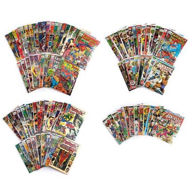 Lot # 1503: Marvel Comics - Fantastic Four No. 54-149 and Fantastic Four Annual No. 6 [Qty. 94]