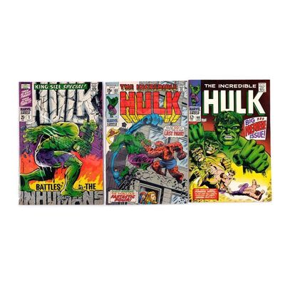 Lot # 1509: Marvel Comics - The Incredible Hulk No. 102-179 and Annual 1 [Qty. 78]