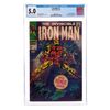 Lot # 1510: Marvel Comics - Iron Man No. 1 CGC 5.0