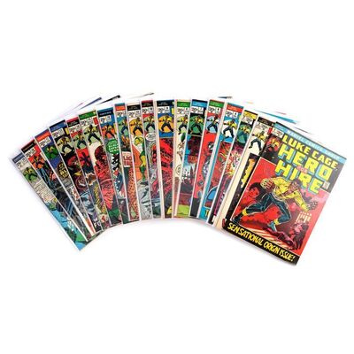 Lot # 1514: Marvel Comics - Luke Cage No. 1-20 [Qty. 18]