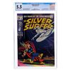 Lot # 1522: Marvel Comics - Silver Surfer No. 4 CGC 5.5