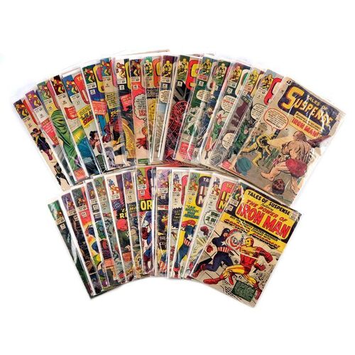 Lot # 1527: Marvel Comics - J.W. Rinzler Collection: Stan Lee-Autographed Tales of Suspense No. 78 with No. 40-99 and Tales to Astonish No. 82 [Qty. 63]