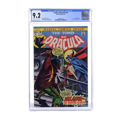Lot # 1530: Marvel Comics - The Tomb of Dracula No. 10 CGC 9.2