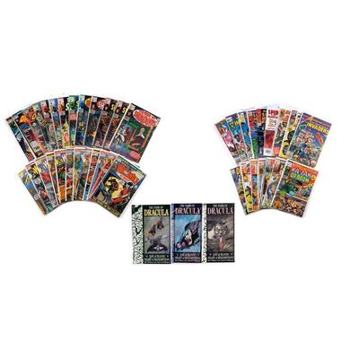 Lot # 1538: Marvel Comics - J.W. Rinzler Collection: Kevin Smith-Signed Spider-Man and the Black Cat No. 2 with 43 Marvel Super-Hero and Horror Silver and Bronze Age Issues [Qty. 44]