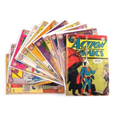 Lot # 1542: DC Comics - Action Comics No. 87 and 253-300 [Qty. 30]