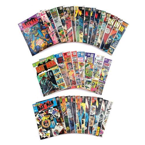 Lot # 1547: DC Comics - Batman No. 200-255, Annual 2-6 and 80 Page Giant 5, 12 [Qty. 37]