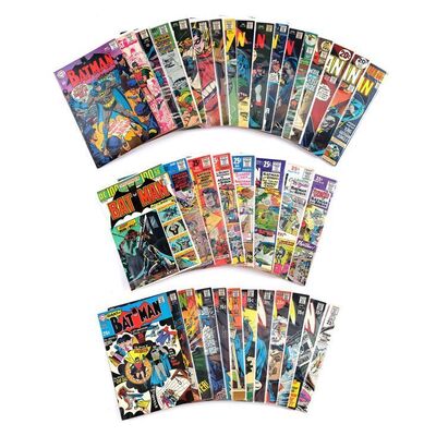 Lot # 1547: DC Comics - Batman No. 200-255, Annual 2-6 and 80 Page Giant 5, 12 [Qty. 37]